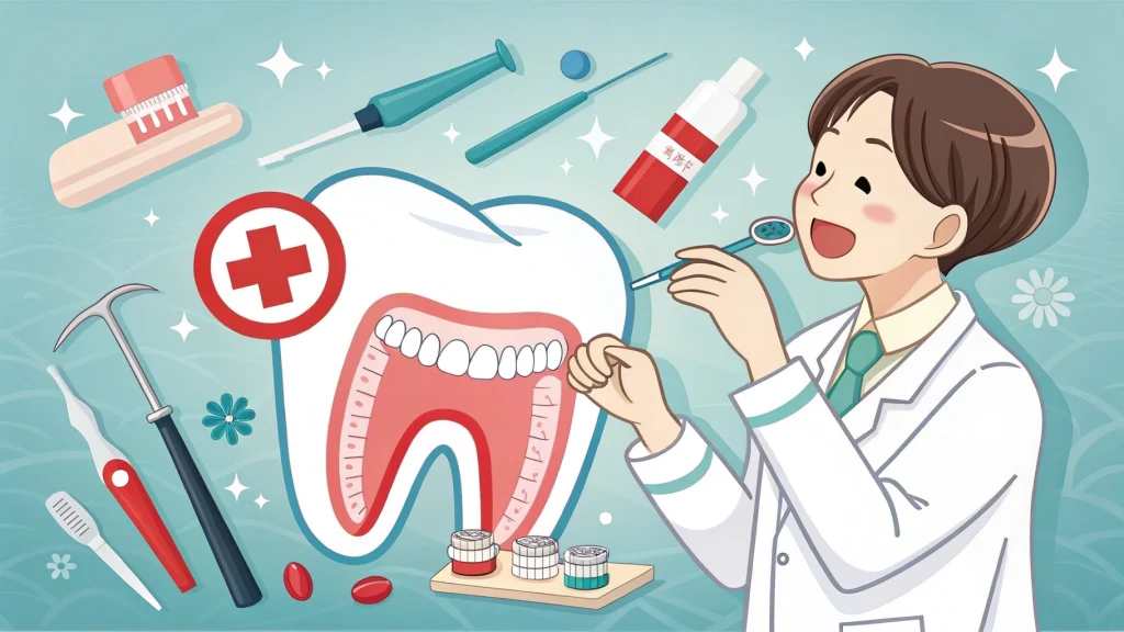 歯医者さんの診察イメージ